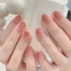 【 Tao Zhi Yao Yao 】 Wholesale of best-selling handcrafted wear of the same style as ins nude high-end gradient whitening nail patches Item Picture